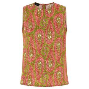 Etro Women's Paisley Foliage Top